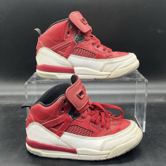 Nike Air Jordan Spizike Kids Athletic Shoes Size Youth 12C 317700-603 Red White - Picture 1 of 7